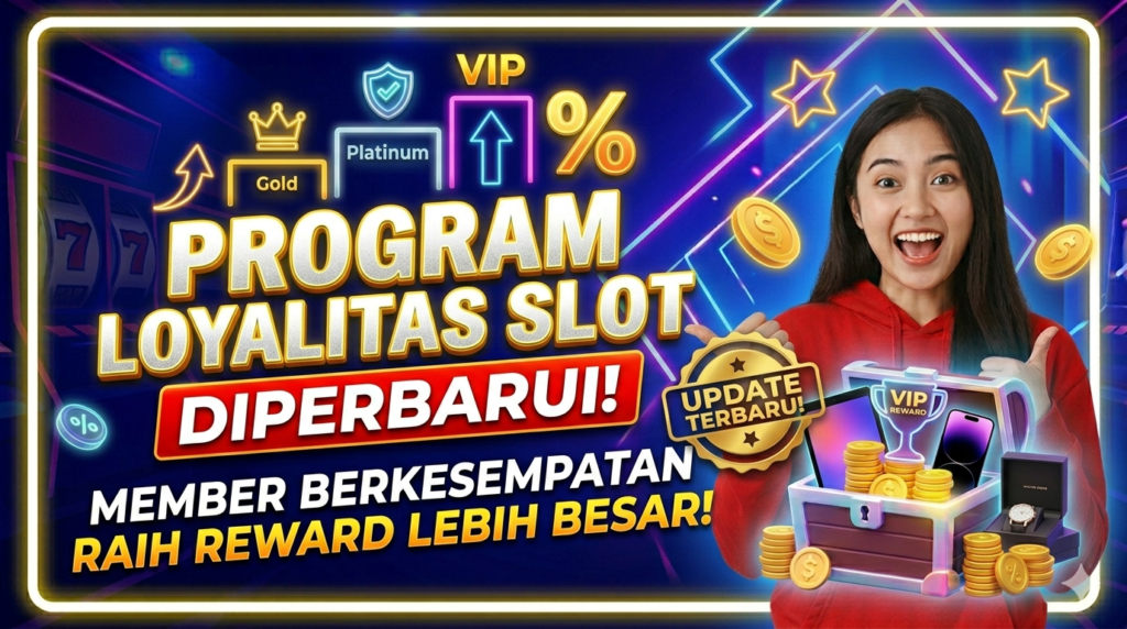 Program Loyalitas Slot Diperbarui, Member Berkesempatan Raih Reward Lebih Besar