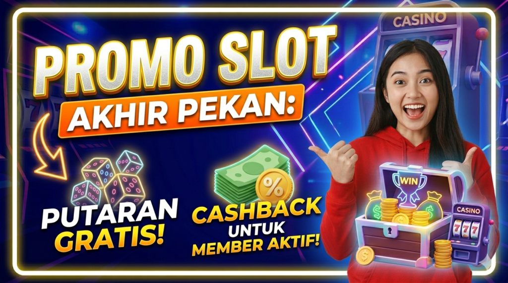 Promo Slot Akhir Pekan: Putaran Gratis dan Cashback Jadi Manjakan Member Aktif