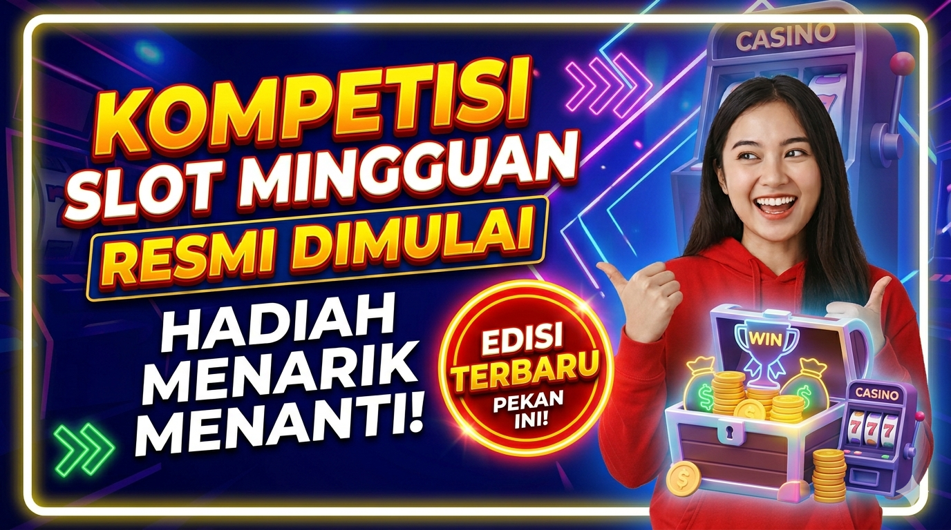 Kompetisi Slot Mingguan Resmi Dimulai, Hadiah Menarik Menanti Peserta